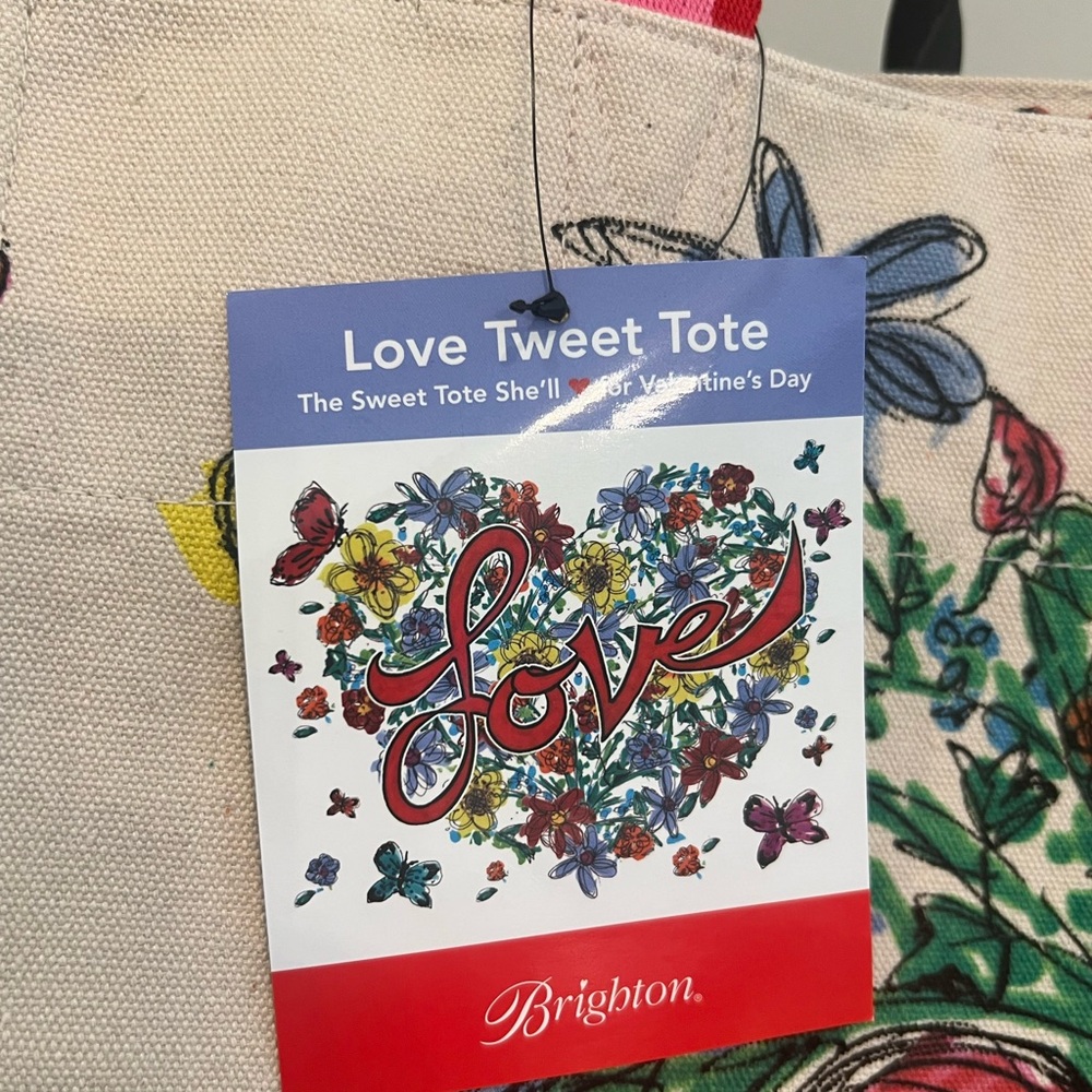 NWT Brighton Canvas Tote Bag - Picture 9 of 11